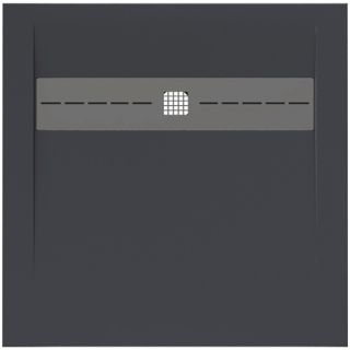 Душевой поддон Allen Brau Infinity 8.21001-AM Антрацит 90x90